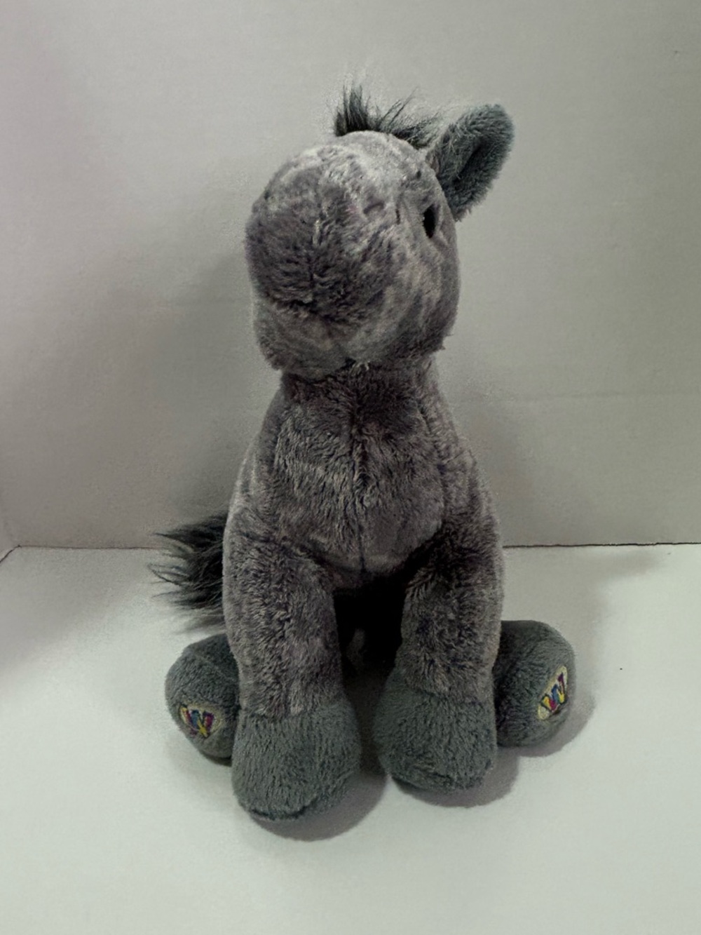 RARE Factory defect Double Magic W Webkinz Ganz Grey Arabian HM098 No Code